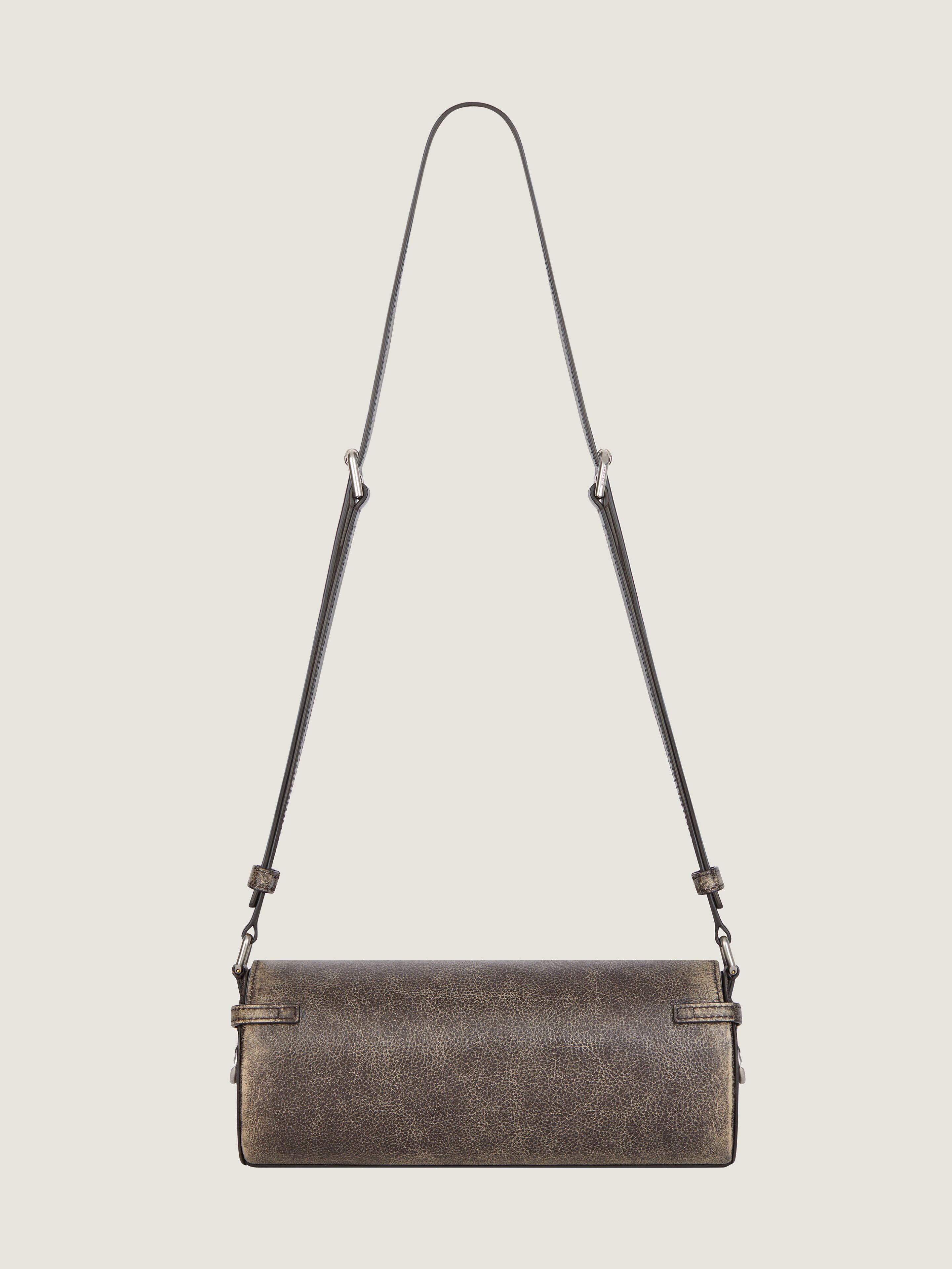 Voyou Roller bag in aged leather